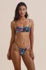 Tyla Bikini Bottom - Tropical Sketch sold by Stone Fox Swim