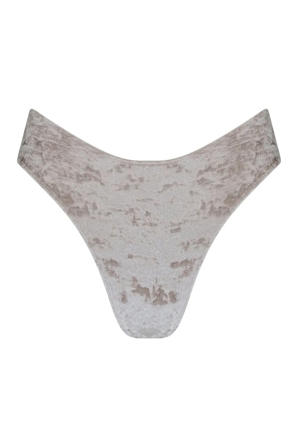 Zola Bikini Bottom - Natural Velvet sold by Stone Fox Swim product image thumbnail 2