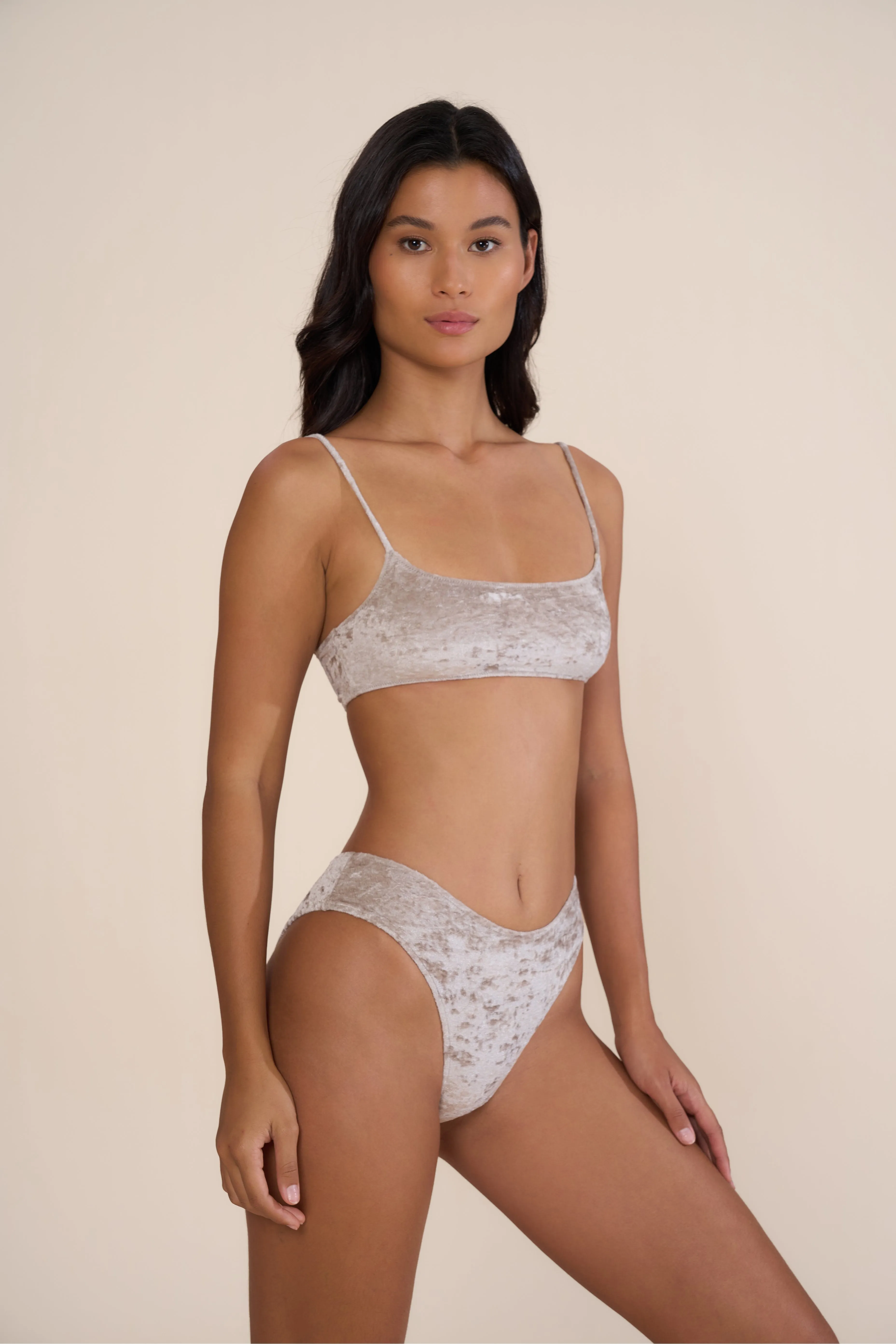 Sonny Bikini Top - Natural Velvet sold by Stone Fox Swim product image thumbnail 5