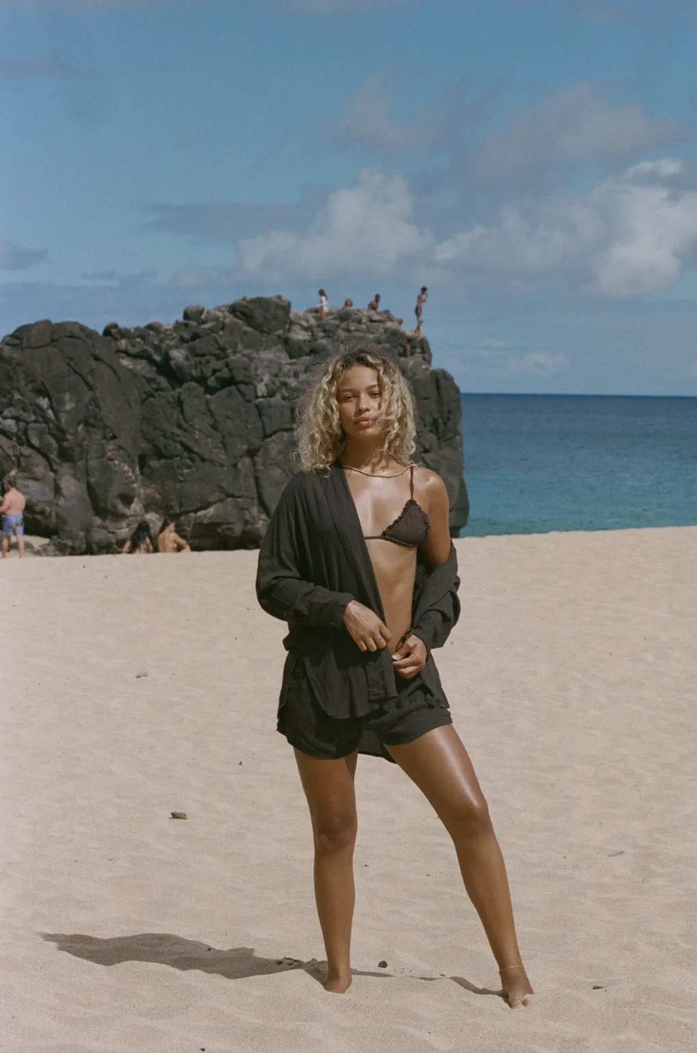 Layla Shirt - Cacao sold by Stone Fox Swim product image thumbnail 5