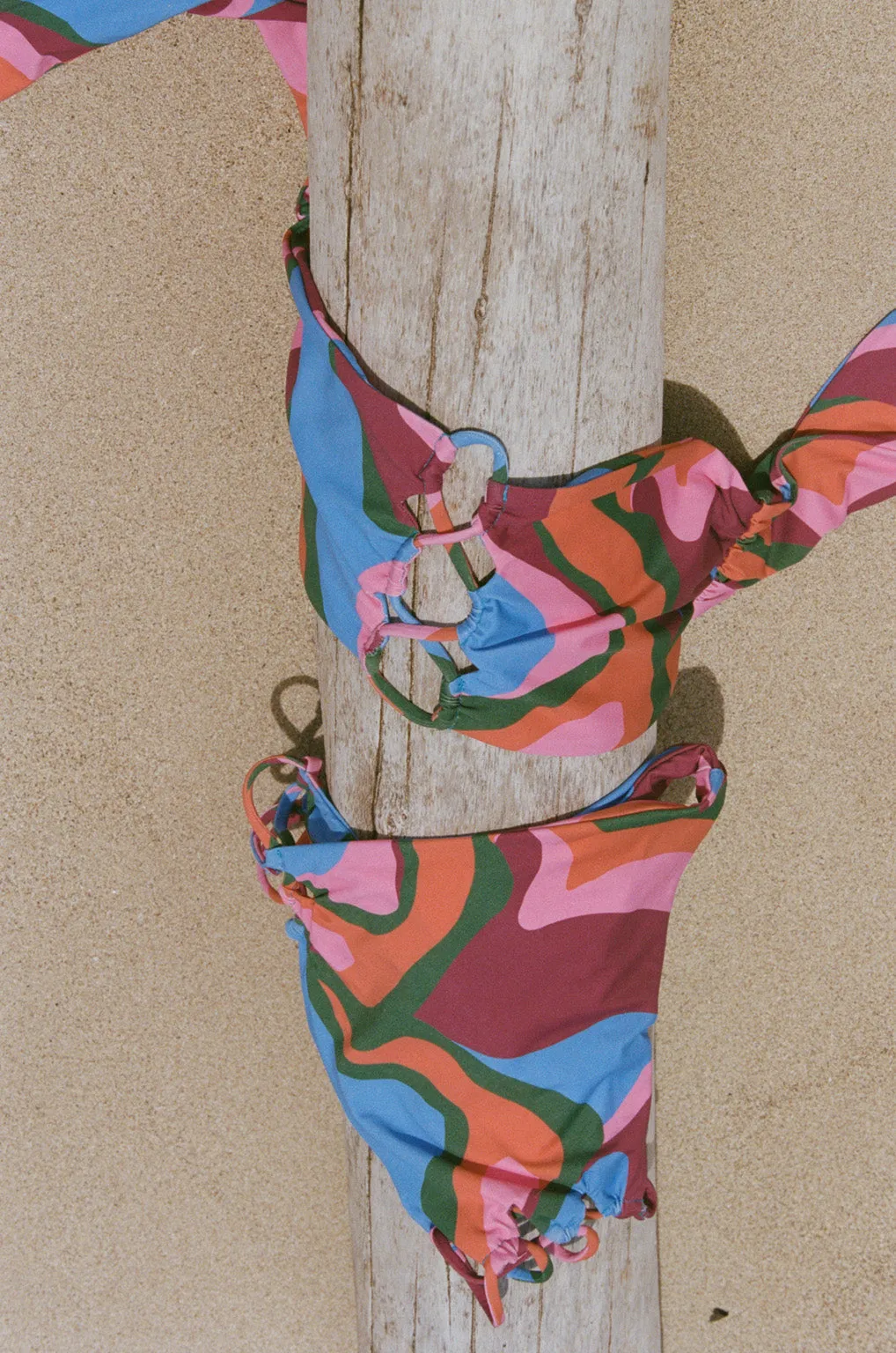 Leilani Bandeau Bikini Top - Volcano sold by Stone Fox Swim product image thumbnail 3