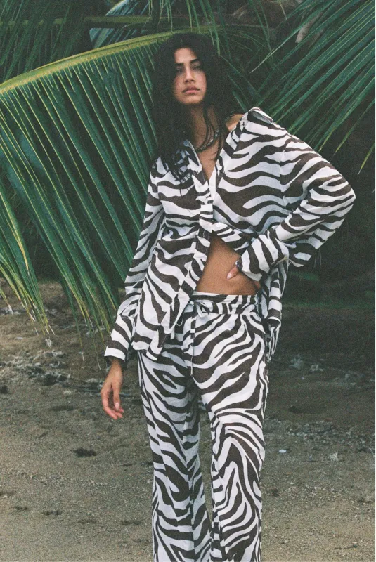 Aya Shirt - Untamed sold by Stone Fox Swim