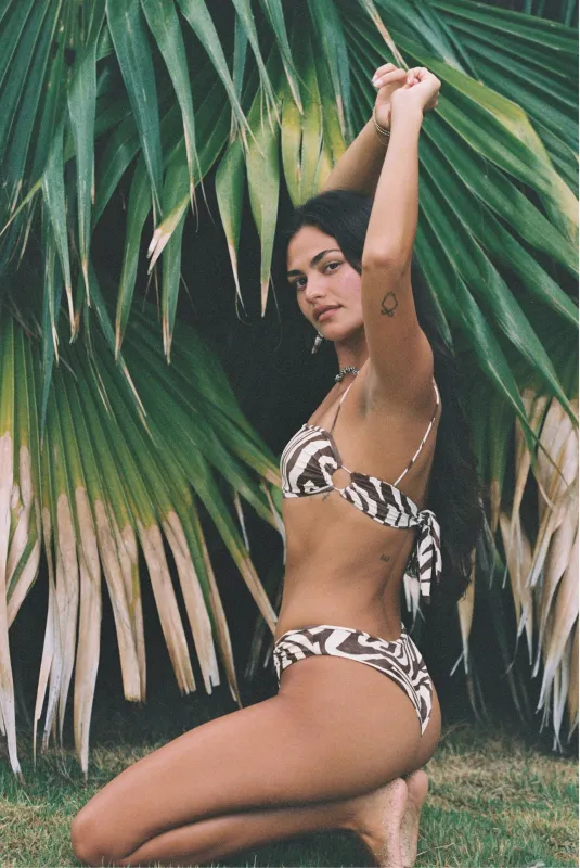 Ona Bikini Bottom - Untamed made by Stone Fox Swim