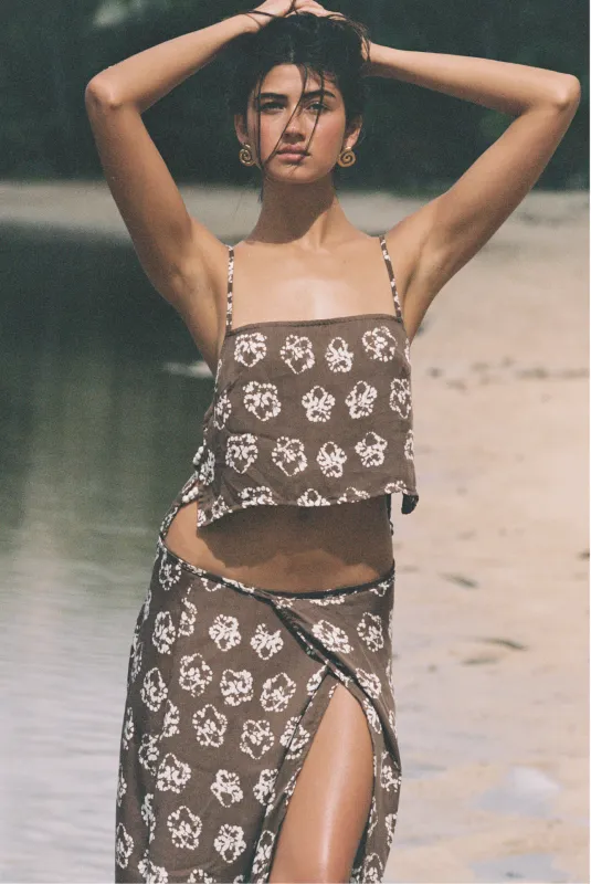 Alula Beaded Top - Mirage sold by Stone Fox Swim