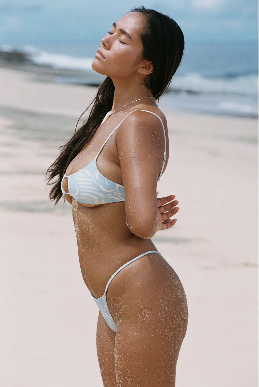 Tyla Bikini Bottom - Moonlight Lily sold by Stone Fox Swim product image thumbnail 4