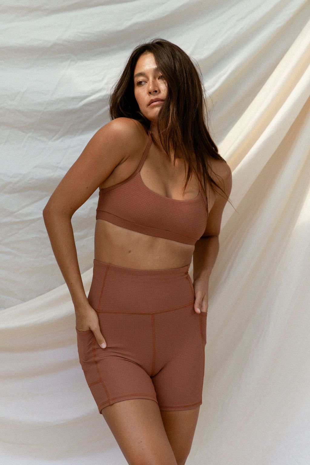 Teak Bra - Patina Waffle sold by Stone Fox Swim product image thumbnail 5