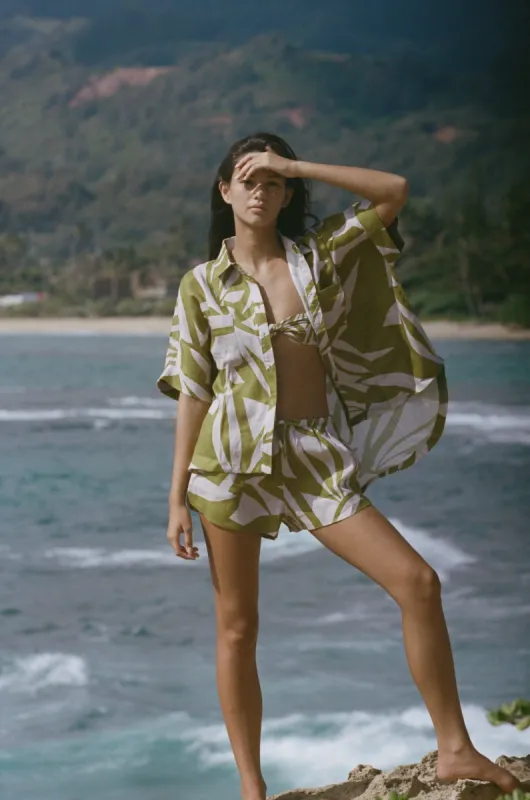 Nirvana Linen Shirt - Ohana sold by Stone Fox Swim