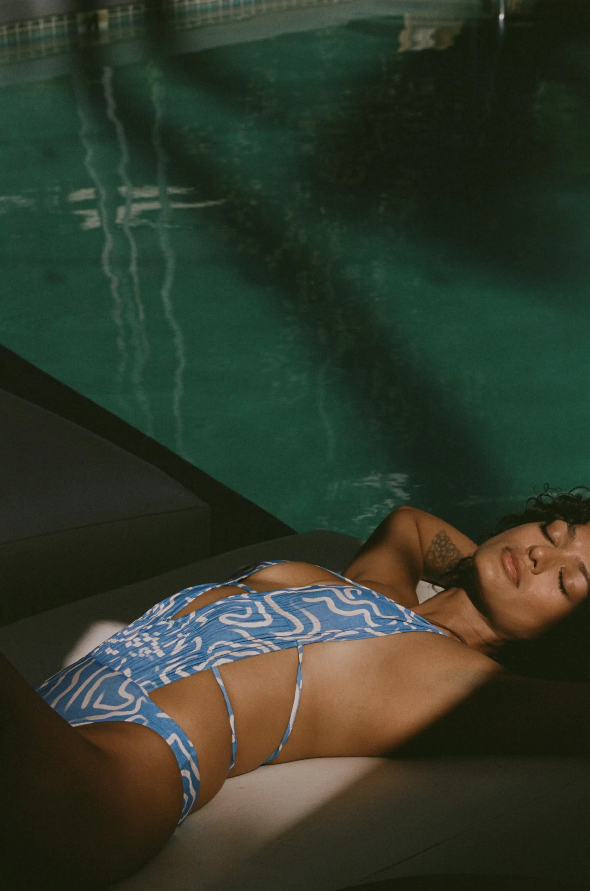 Lucia One Piece Swimsuit - Rio Azul sold by Stone Fox Swim