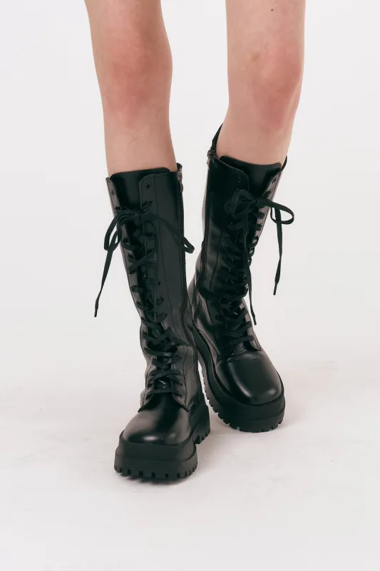 Milly Chunky Combat Boots sold by storets