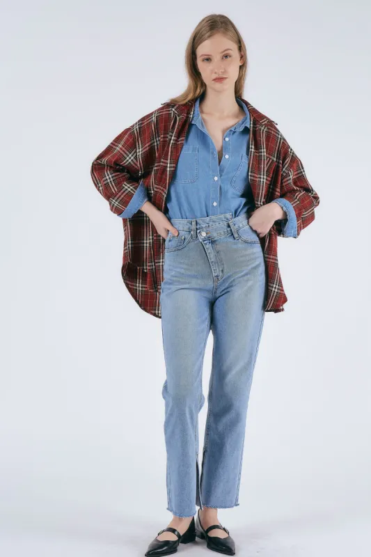 Evie Lightwash Jeans sold by storets