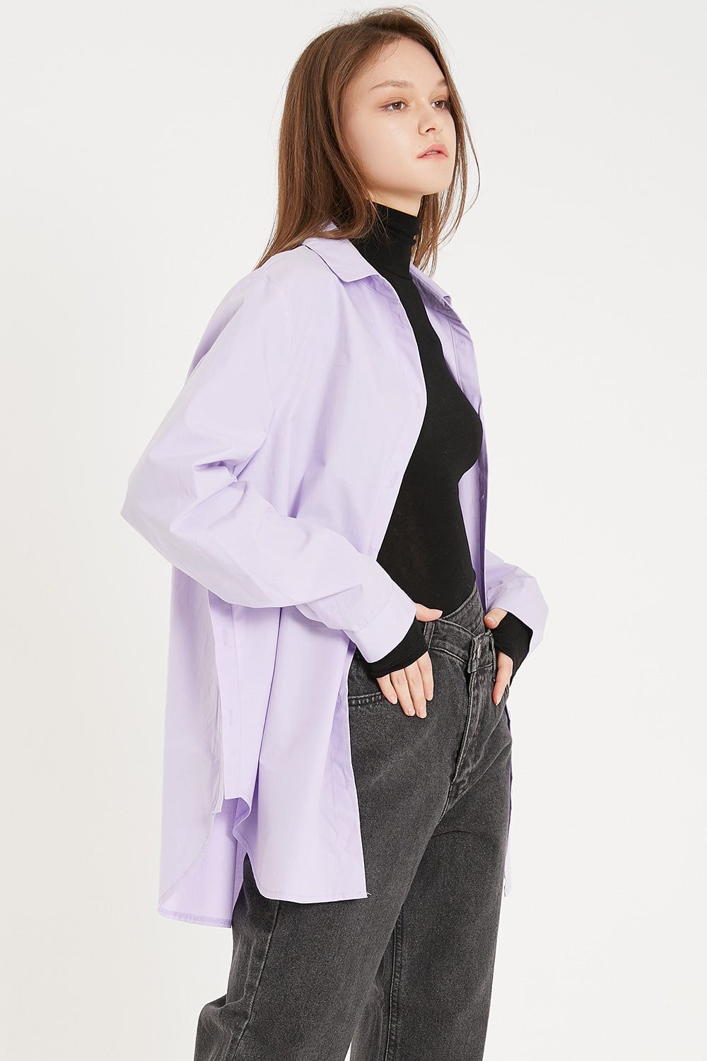 Miranda Side Button Shirt sold by storets product image thumbnail 2