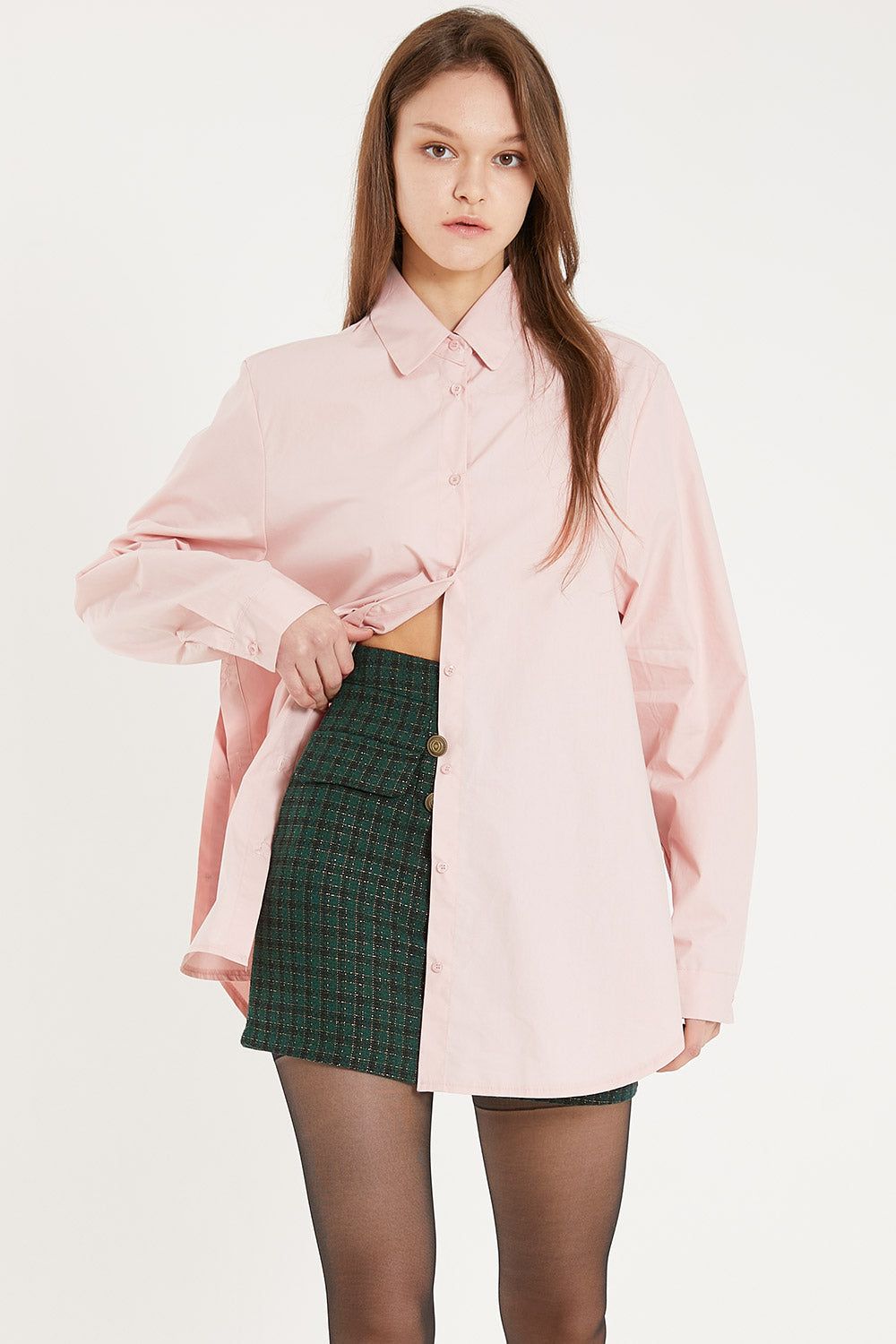 Miranda Side Button Shirt sold by storets