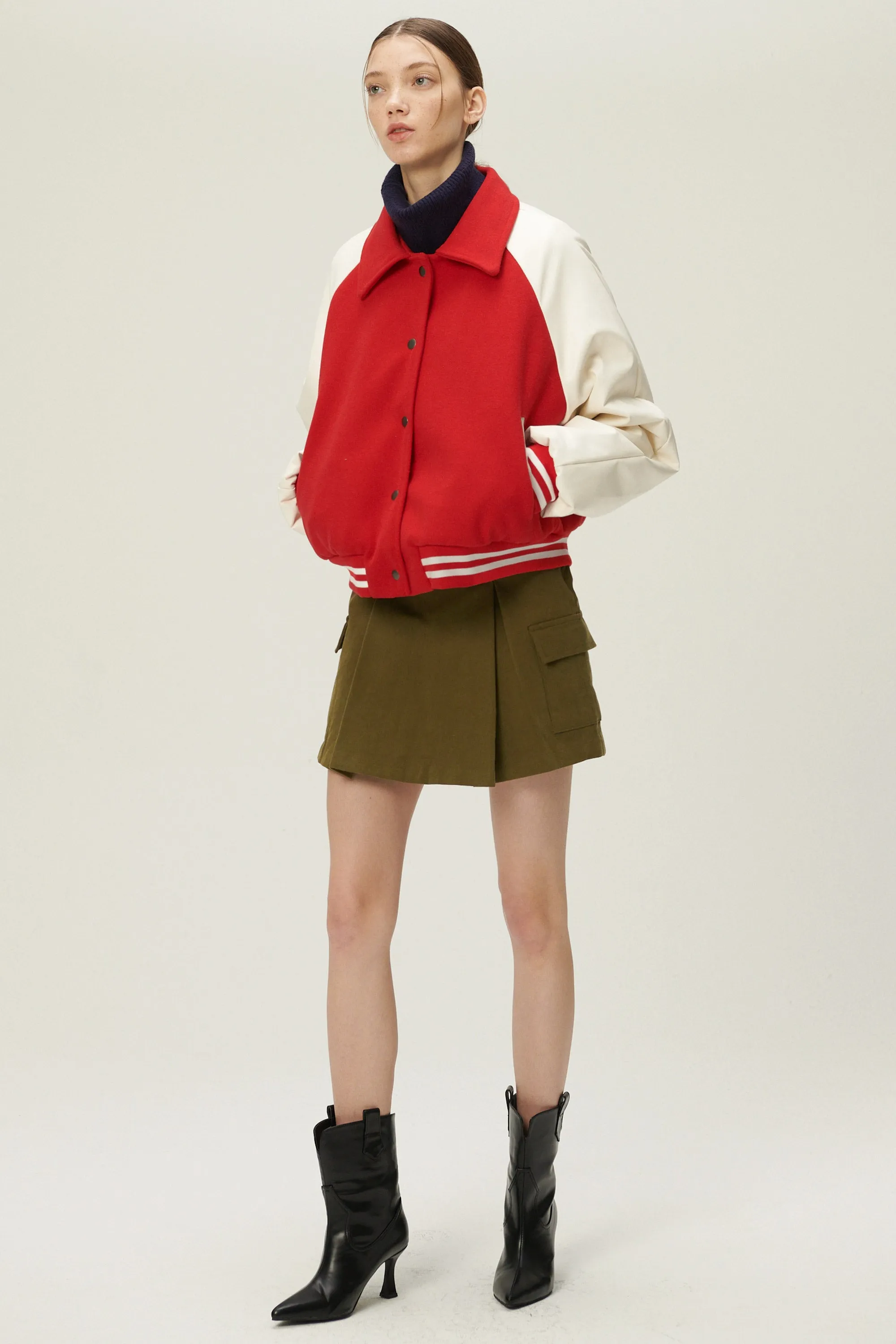 Jane Heavy Varsity Jacket sold by storets product image thumbnail 4