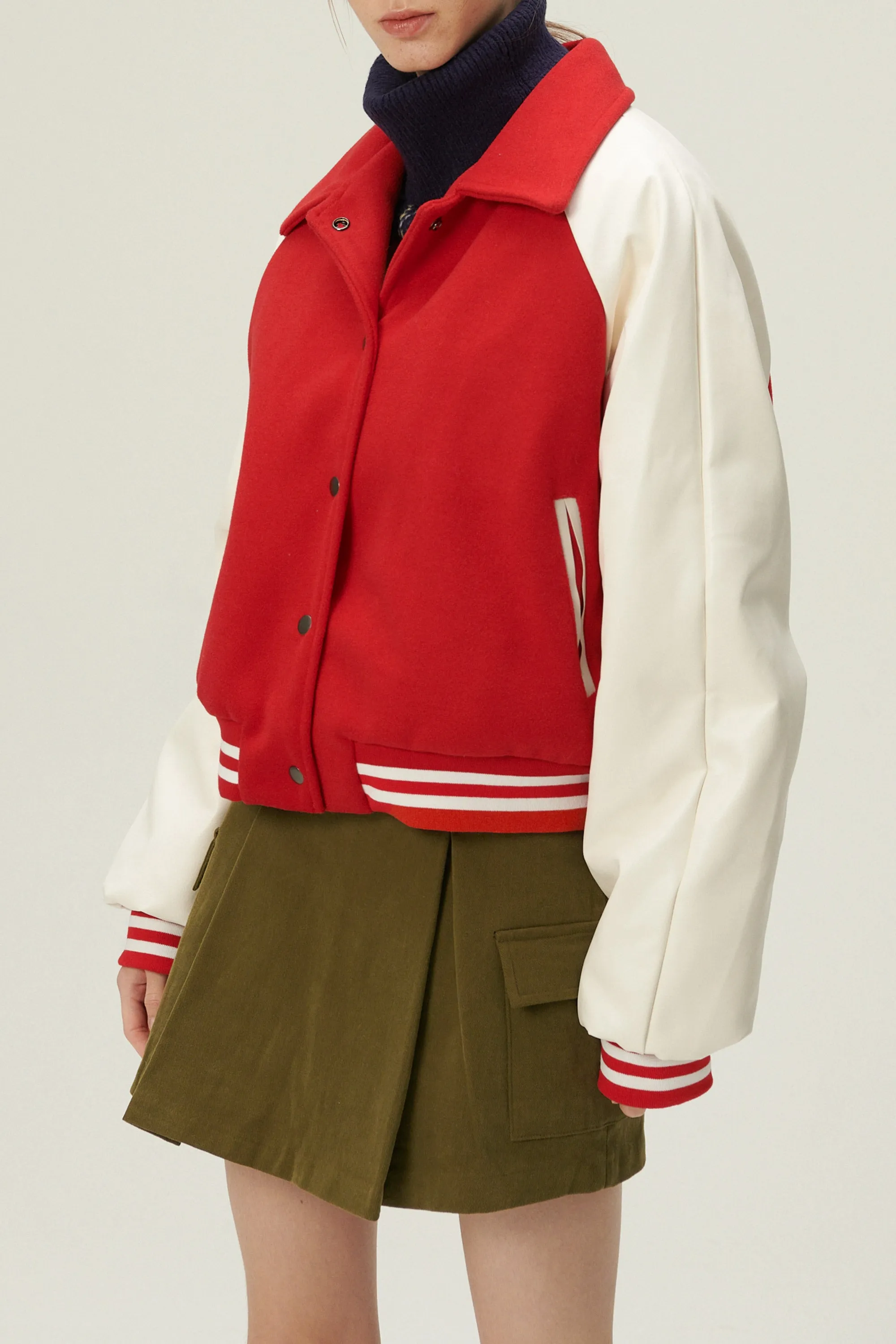 Jane Heavy Varsity Jacket sold by storets product image thumbnail 5