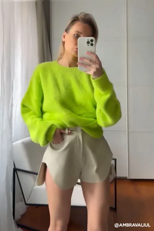 Andy Fuzzy Sweater/Dress sold by storets