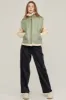 Daniela Pleather Shearling Vest sold by storets