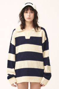 Blake Oversized Varsity Sweater sold by storets