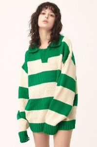 Blake Oversized Varsity Sweater sold by storets