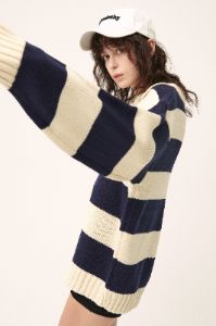 Blake Oversized Varsity Sweater sold by storets