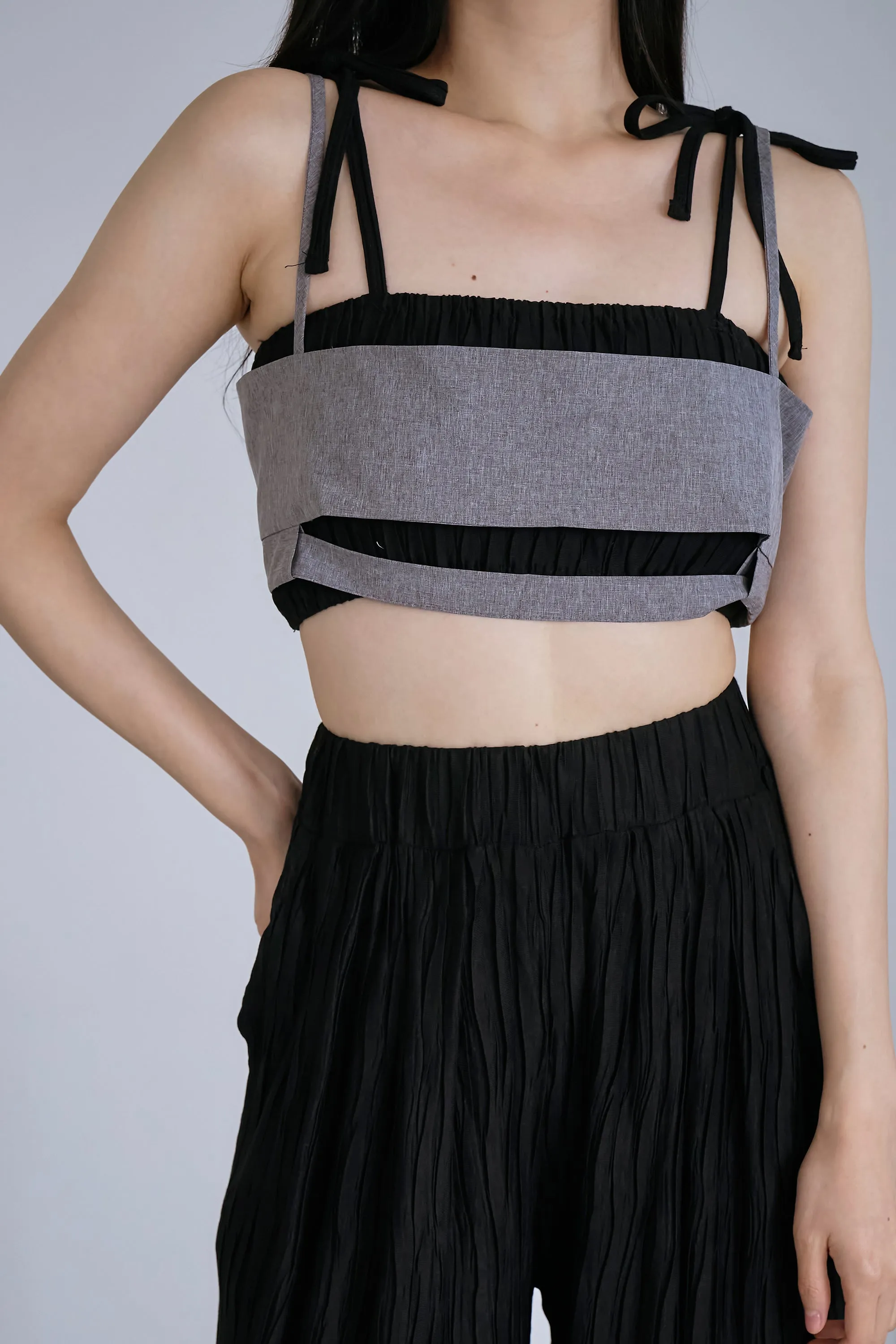 Chantel Micro Cropped Cami Top sold by storets