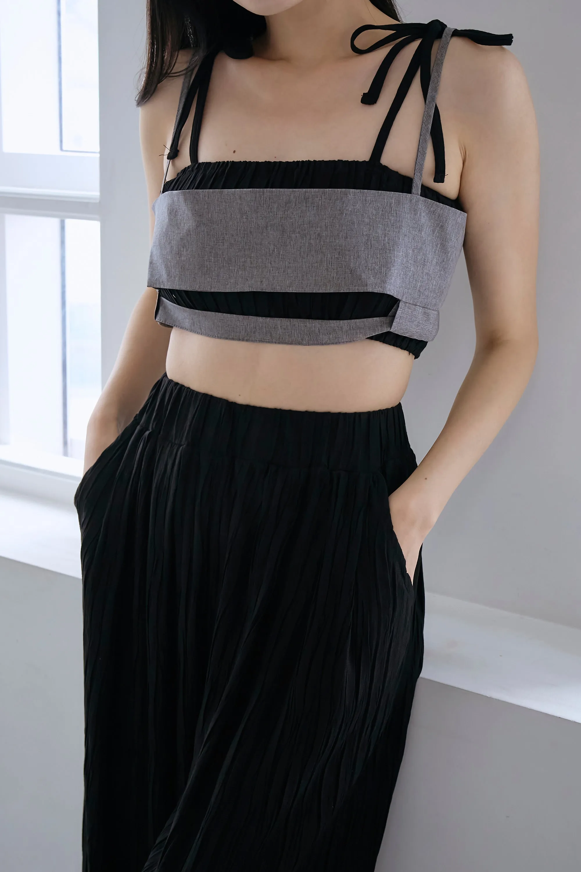 Chantel Micro Cropped Cami Top sold by storets product image thumbnail 3