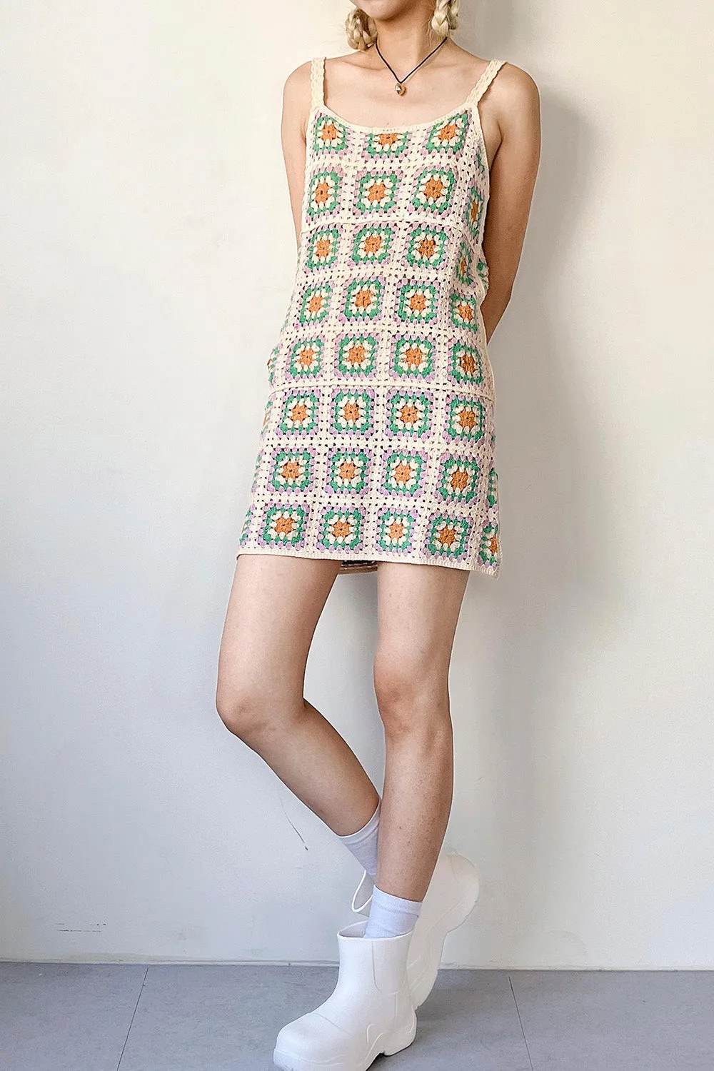 Beverly Crochet Mini Dress sold by storets product image thumbnail 2