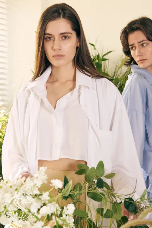 Multi-Way Layered Bamboo Shirt sold by storets