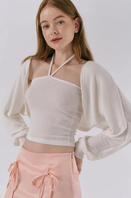 Gemma Top & Cardi Set sold by storets