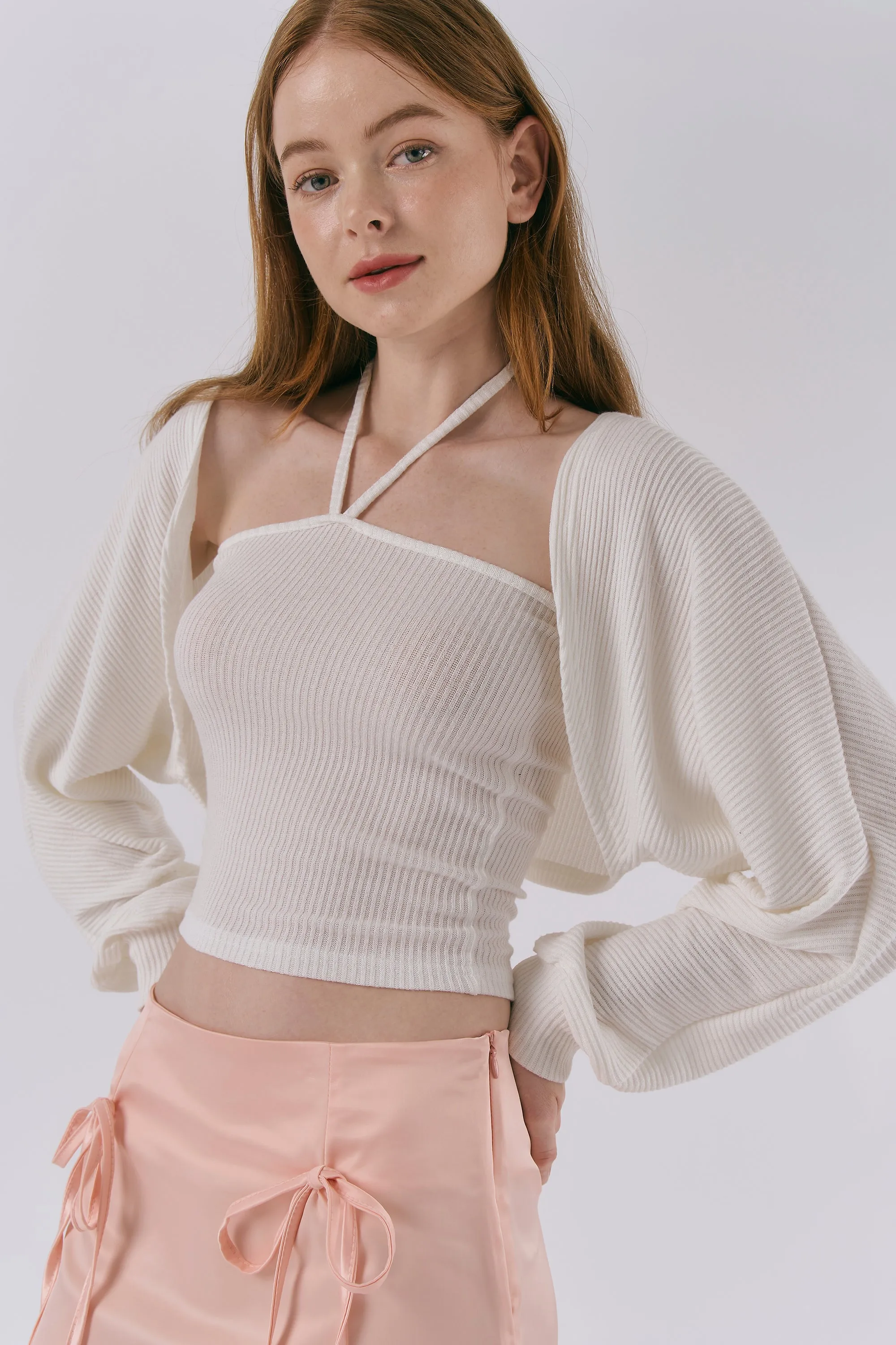 Gemma Top & Cardi Set sold by storets