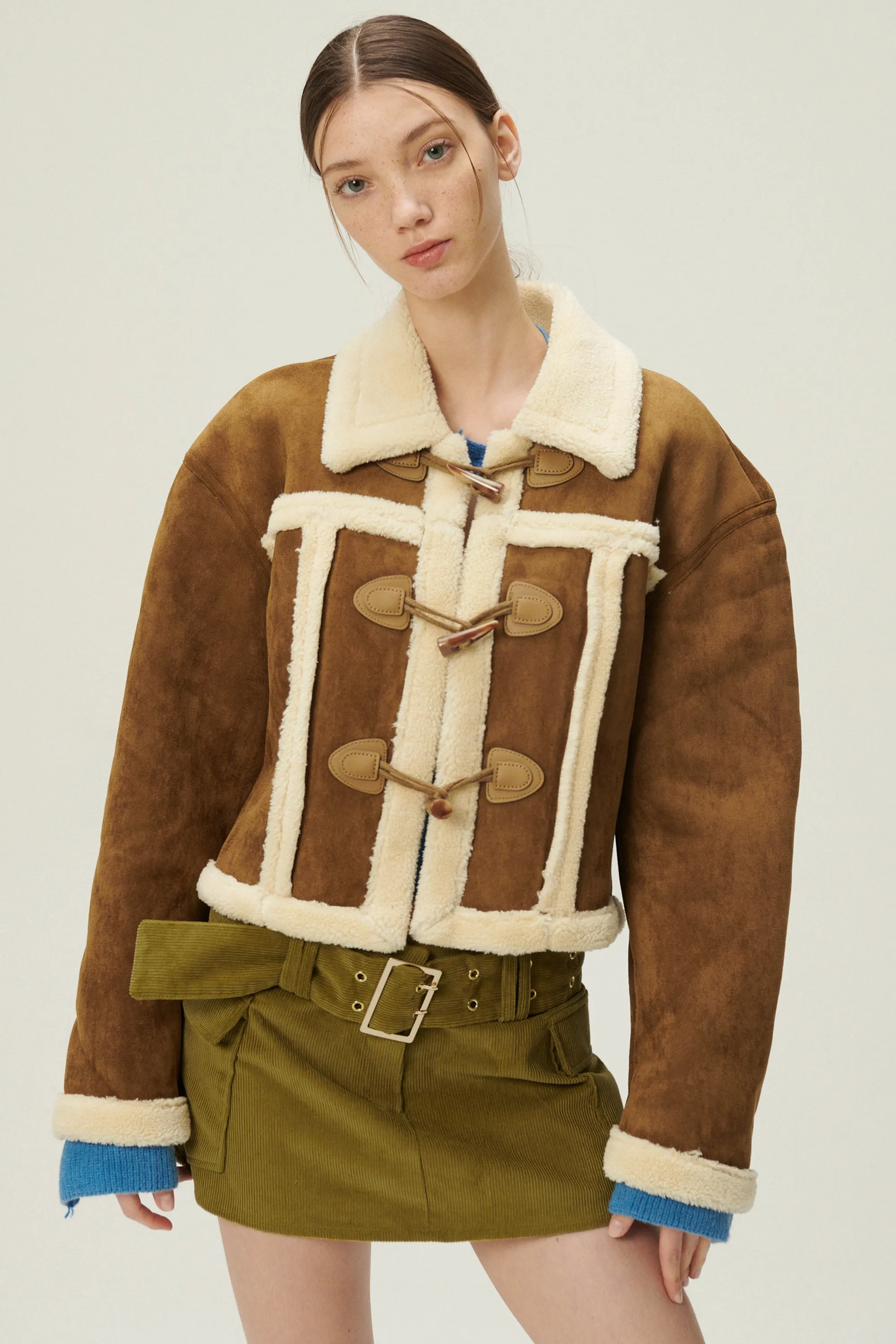 Helen Duffle Shearling Jacket sold by storets product image thumbnail 2