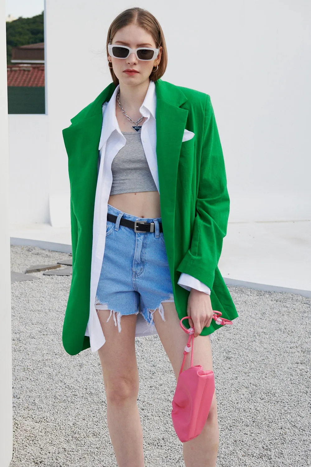 Gena Shoulder Pleather Clutch sold by storets product image thumbnail 4