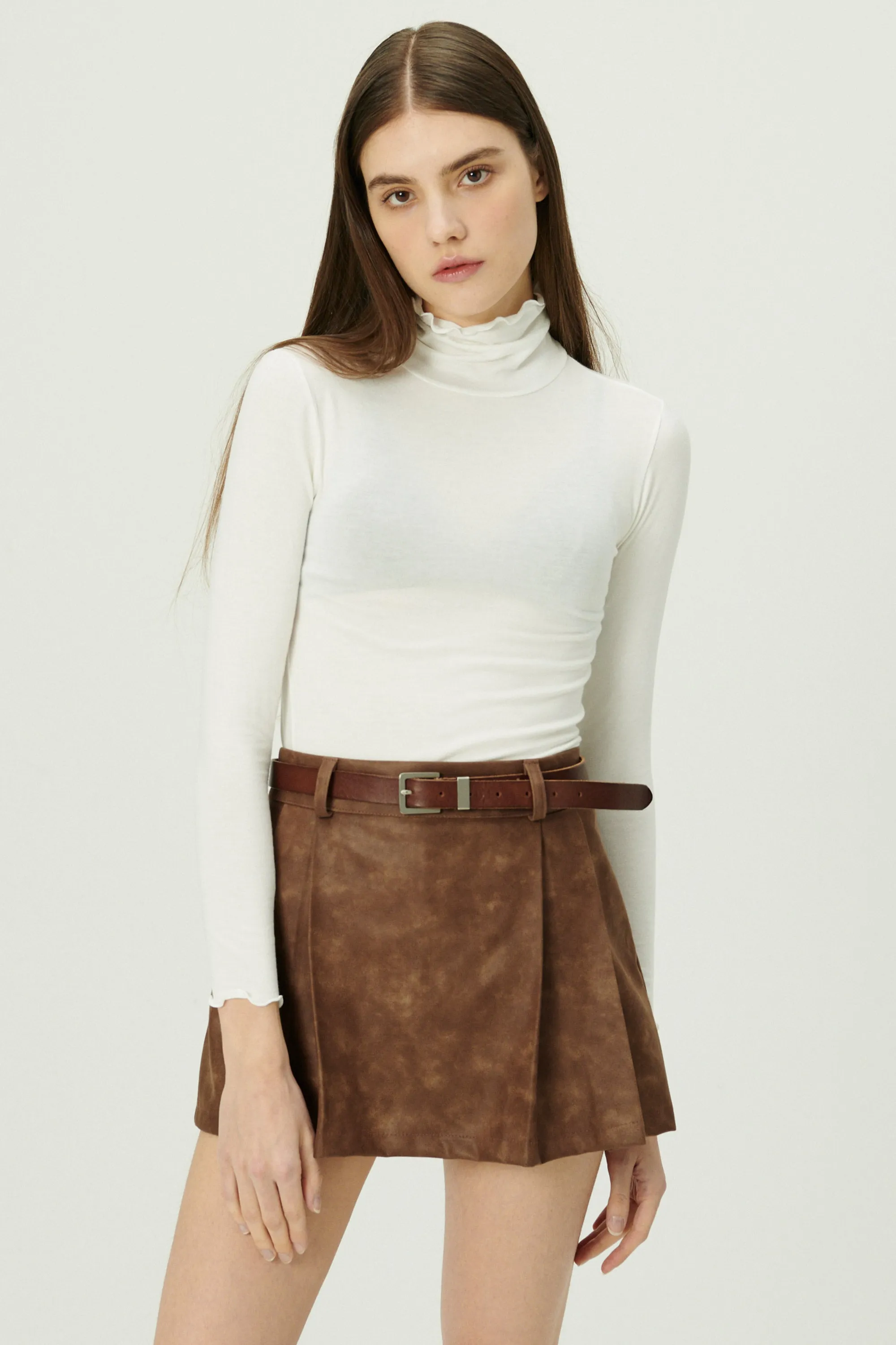 Catalina Lettuce Hem Slim Fit Top sold by storets product image thumbnail 4