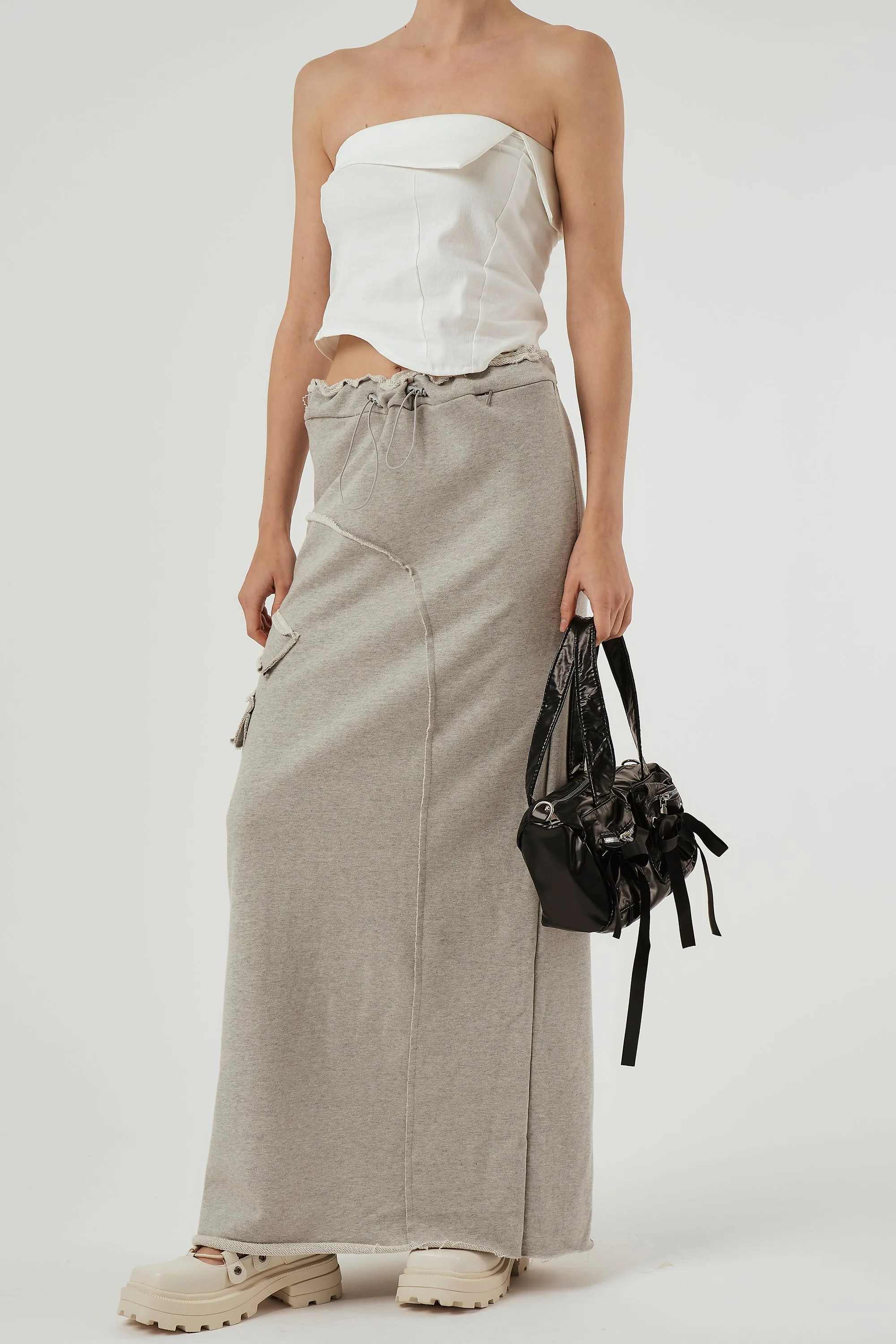 Delani Maxi Skirt sold by storets