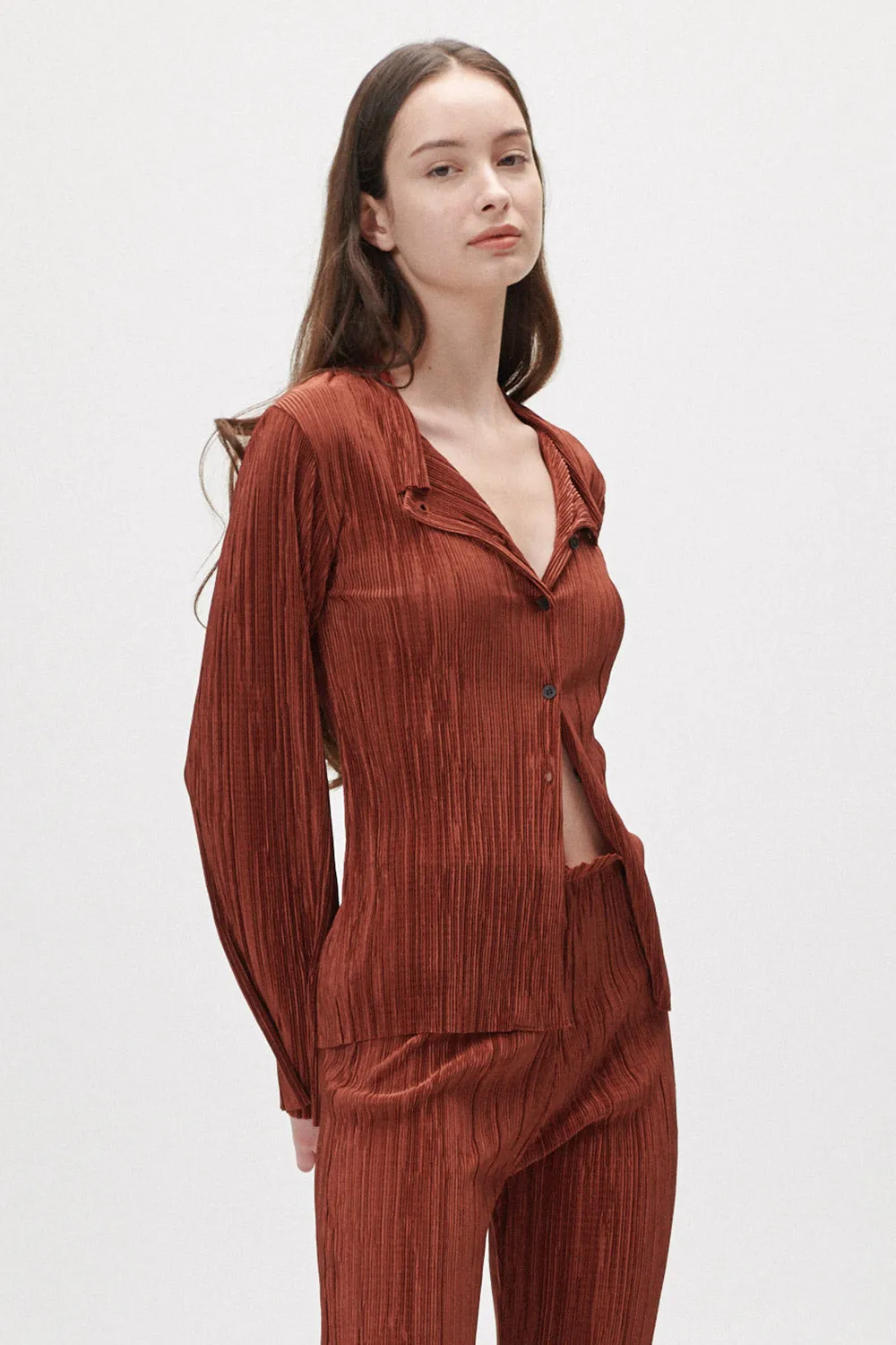 Elena Plisse Shirt sold by storets product image thumbnail 3