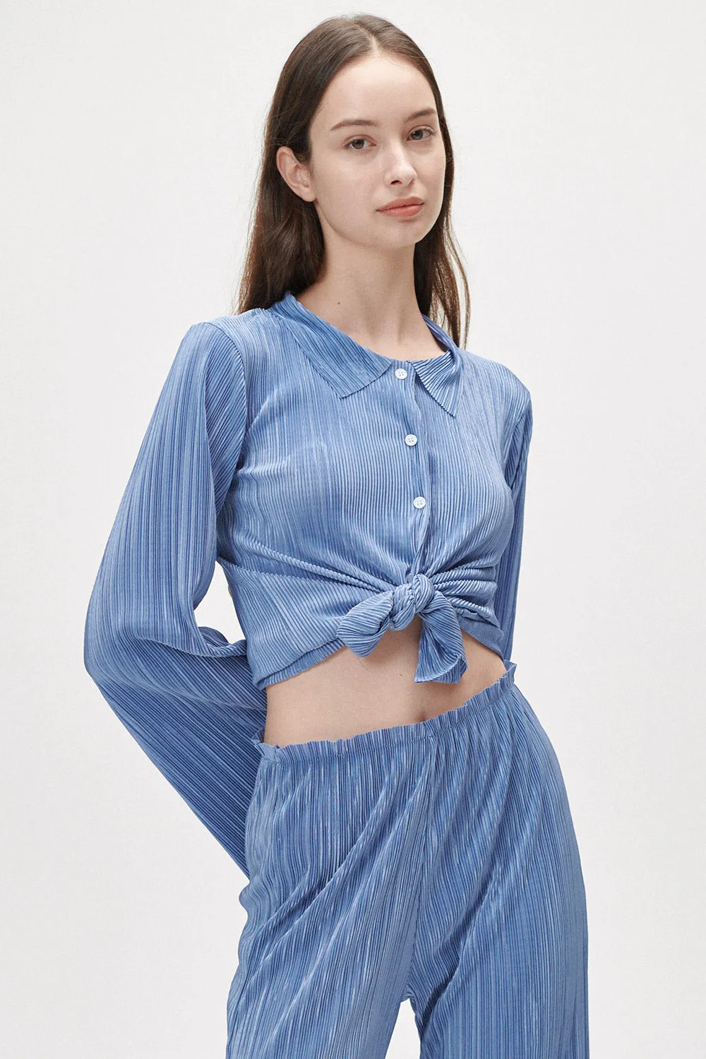 Elena Plisse Shirt sold by storets product image thumbnail 2
