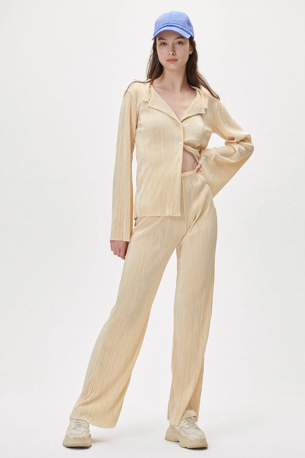 Elena Plisse Shirt sold by storets product image thumbnail 5