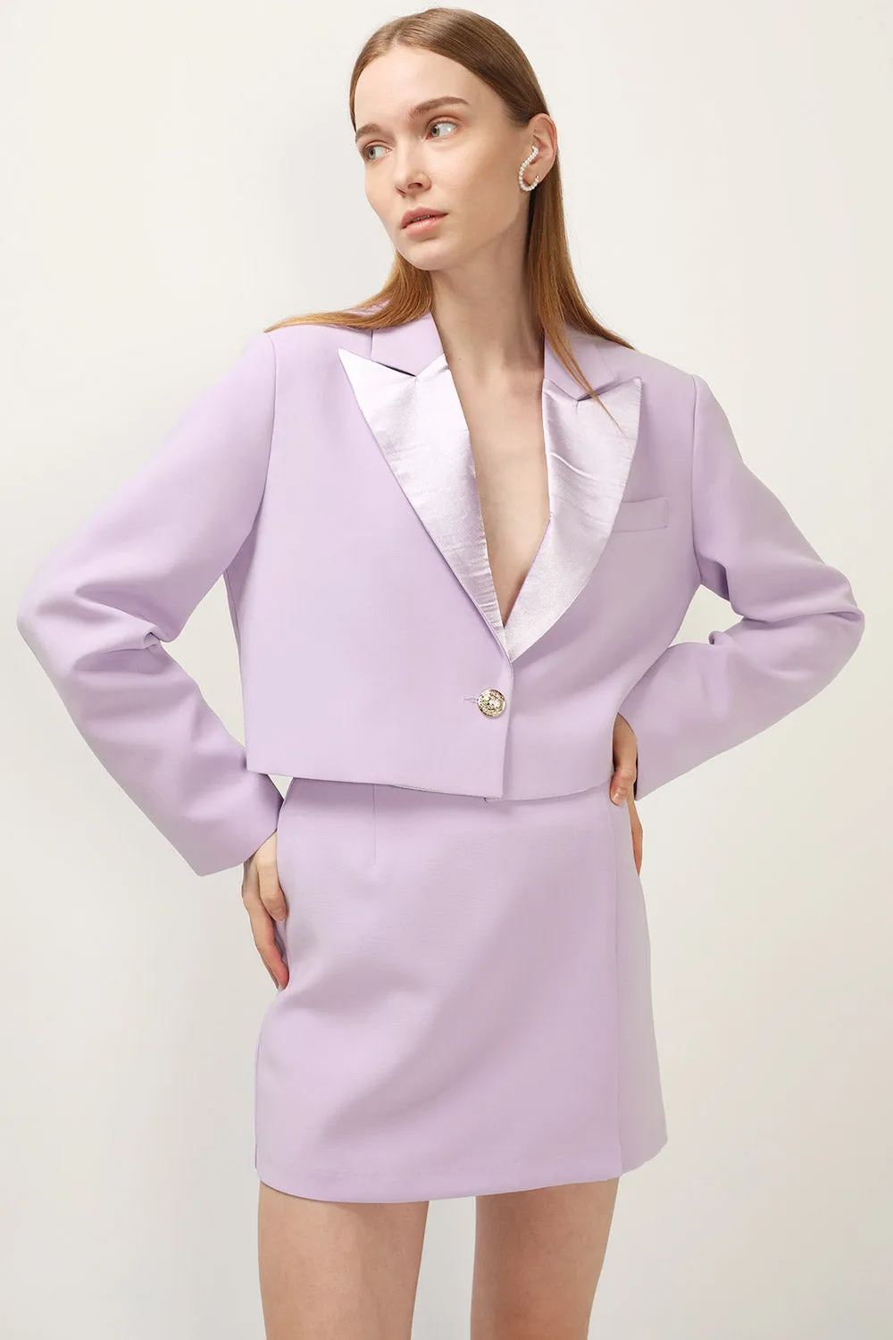 Gaia Vent Detail Skirt sold by storets product image thumbnail 3