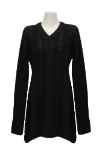 Emmy Cable Knit Flare Mini Dress sold by storets
