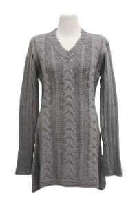 Emmy Cable Knit Flare Mini Dress sold by storets