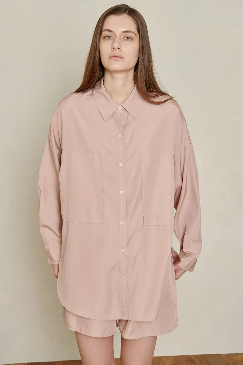 Oversized Bamboo Shirt sold by storets product image thumbnail 3