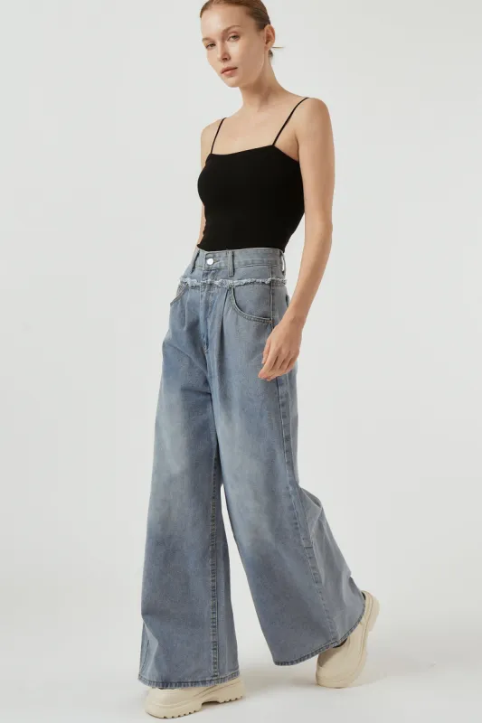 Vic WIde Legged Jeans sold by storets