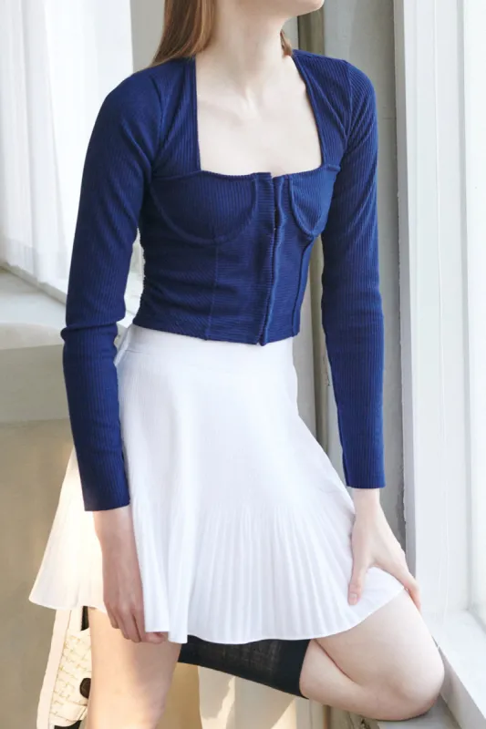 Alyssa Pleated Skort sold by storets