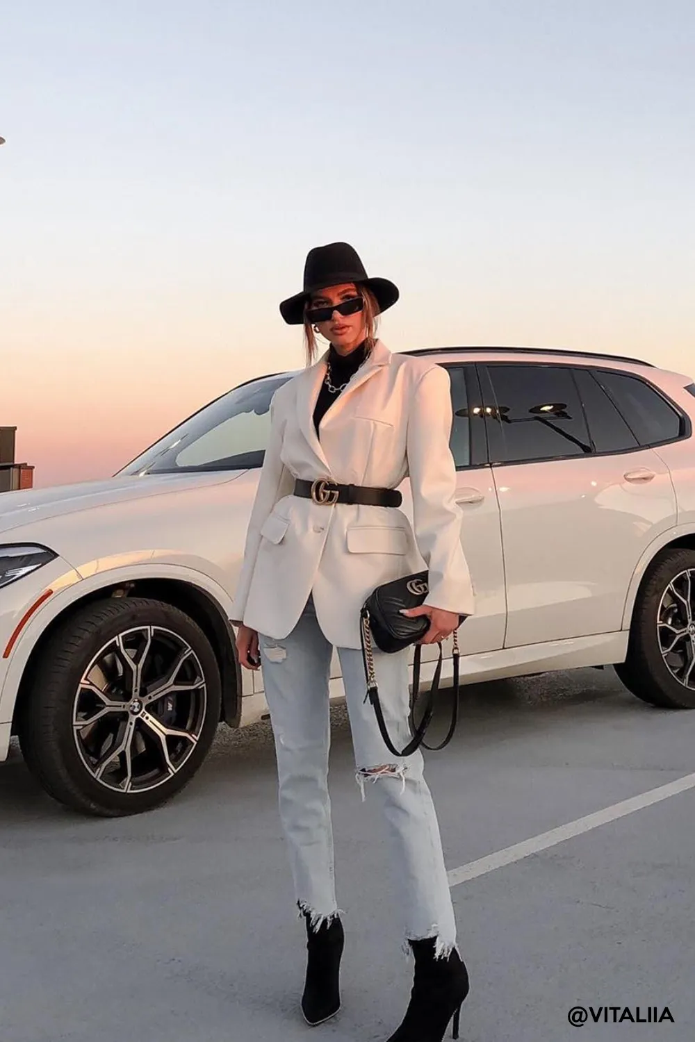 Mia Oversized Fit Pleather Jacket sold by storets