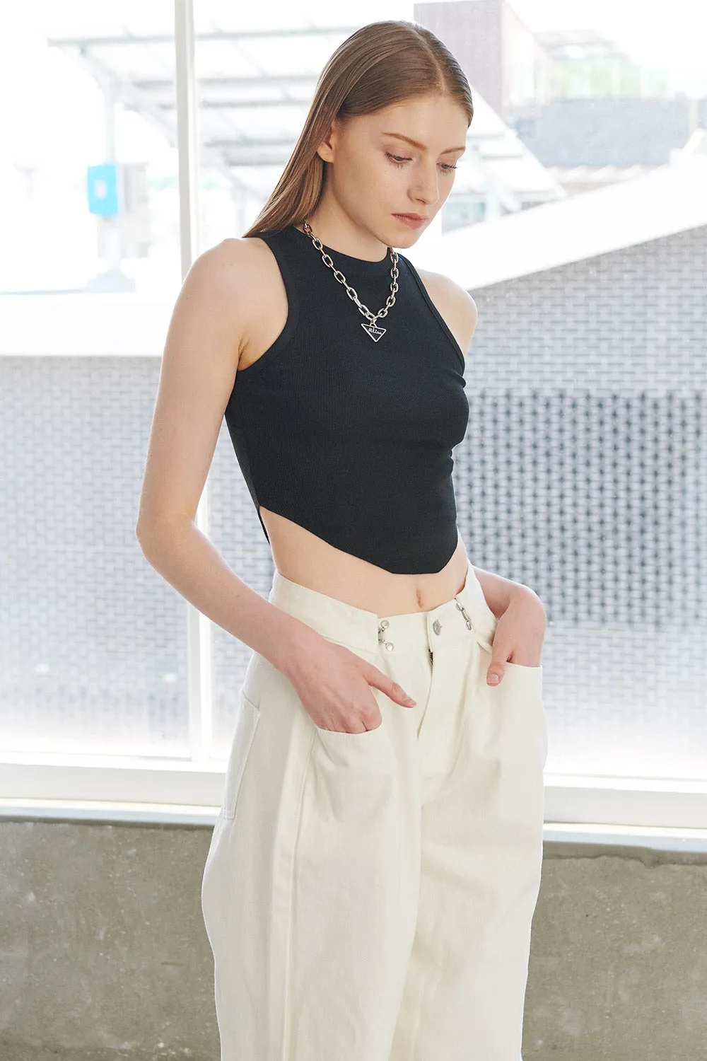 Ceci Knitted Tank Top sold by storets product image thumbnail 5