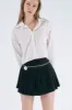 Kylie Cropped Shirt sold by storets