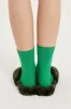 Yva Checkerboard Faux Fur Open Slipper sold by storets