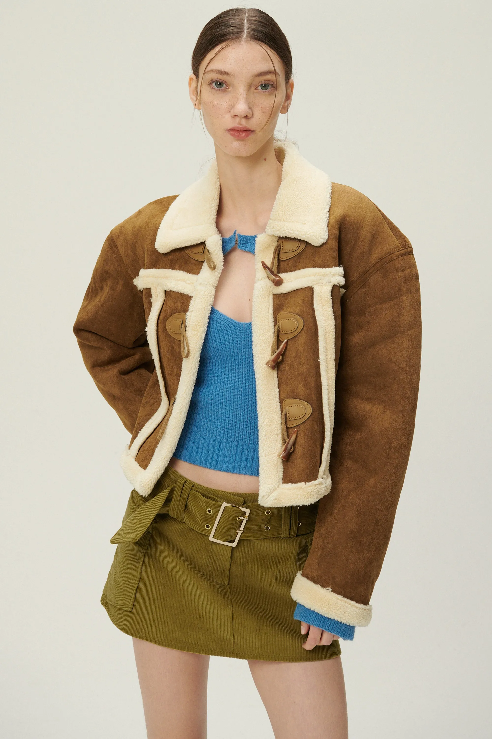 Helen Duffle Shearling Jacket sold by storets product image thumbnail 3