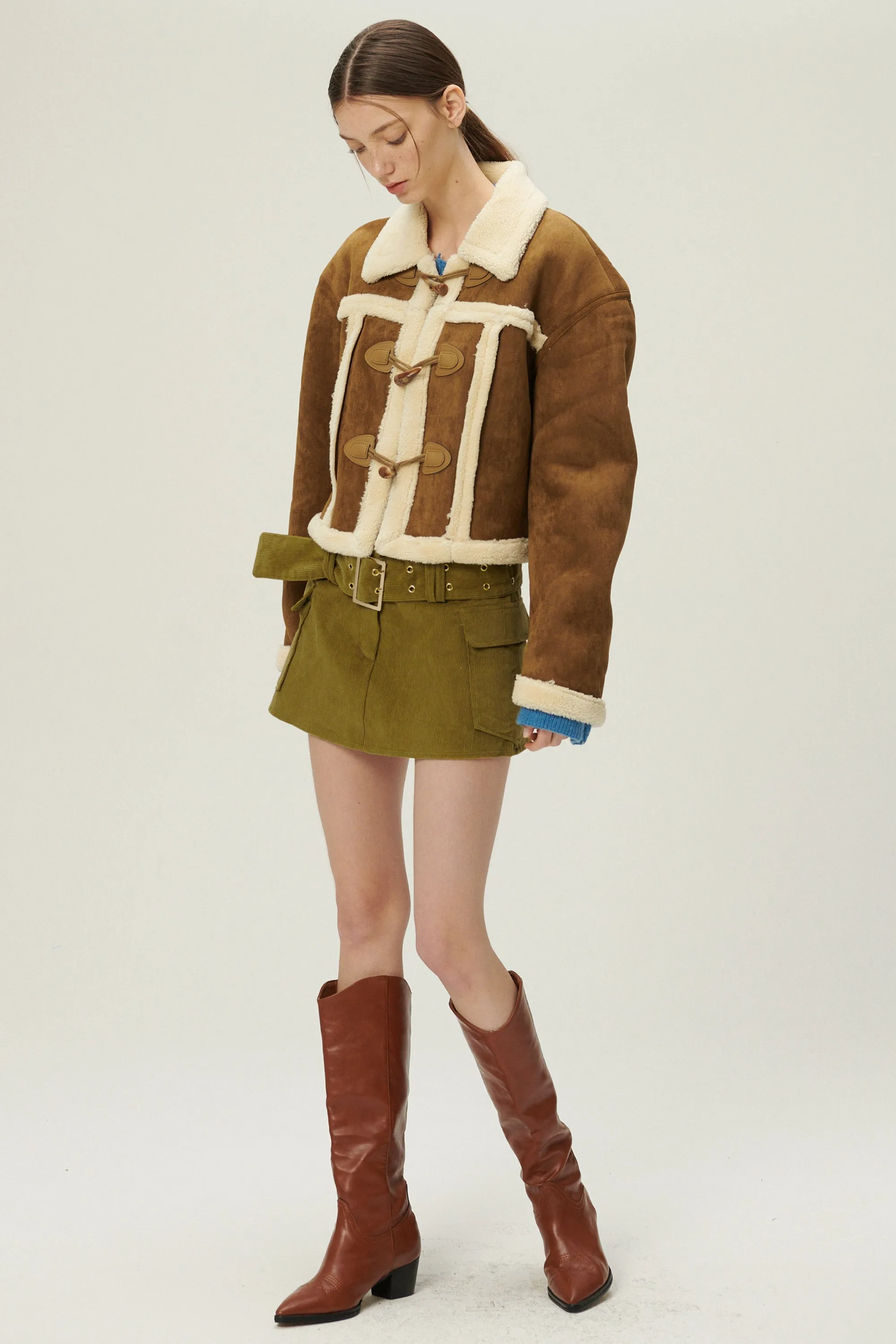 Helen Duffle Shearling Jacket sold by storets product image thumbnail 4