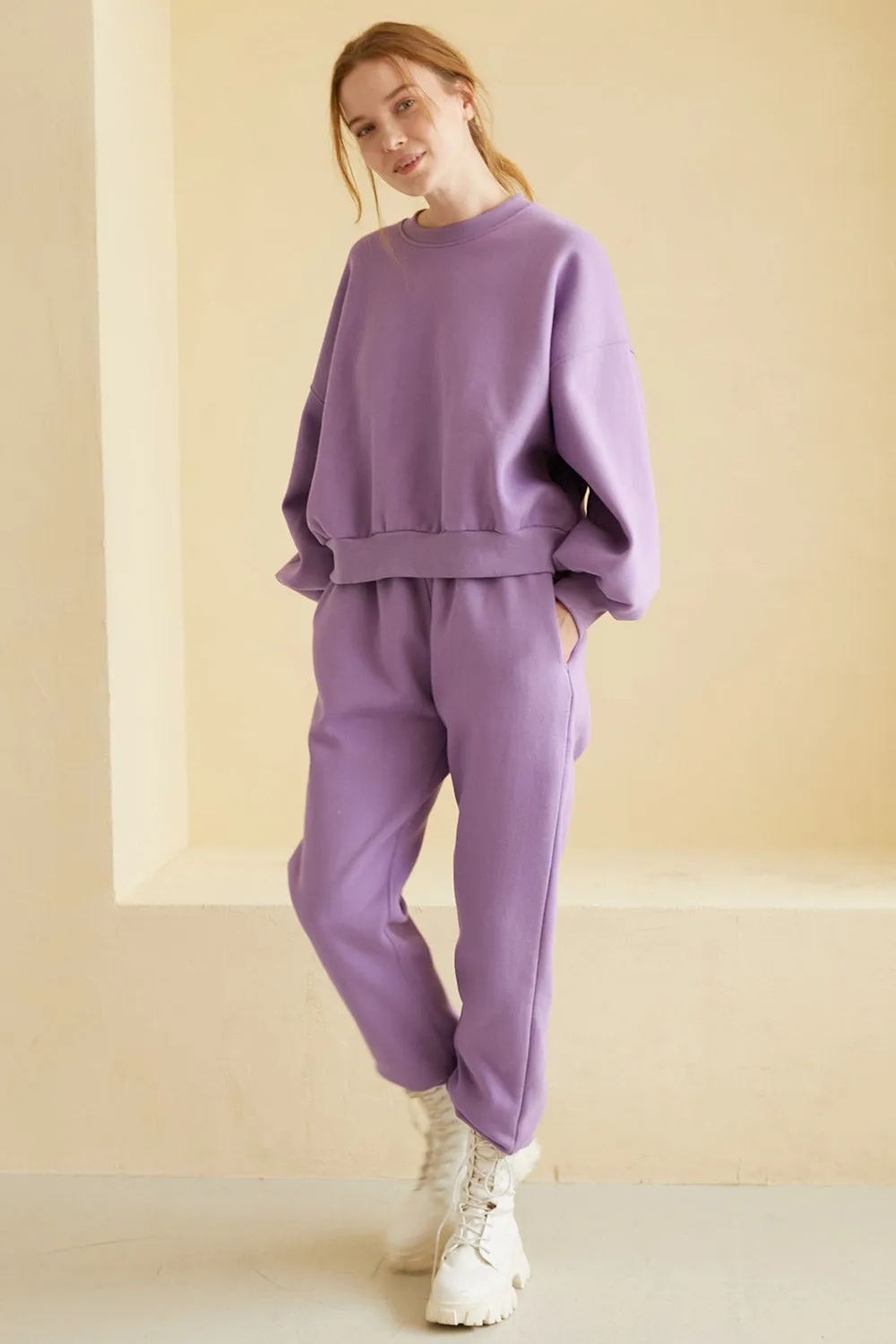 Lexi Brushed Joggers sold by storets