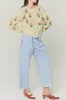 Lily Floral Embroidered Knit Cardigan sold by storets